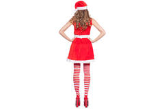 Sexy Weihnachtsfrau-Kostüm Damen - Größe L-XL 4