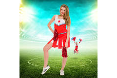 Sexy Cheerleader Outfit Ladies - Taglia S-M 5