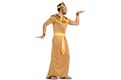 Costume Faraone Egizio 5 Pezzi Taglia ML 3