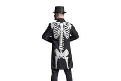 Scheletro Halloween Colbert Jacket Men - Taglia XL-XXL 7