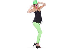 Neon Green Leggings 2