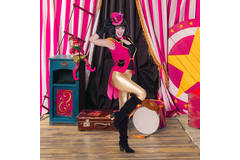 Pink Gilet Circus Ladies - Taglia SM 4