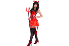 Red Devil Dress Ladies-L-XL 2
