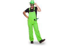 Overall Neon Green for Adults - Size L-XL 3