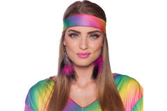 Hippie Earrings Feathers 