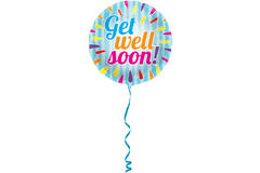 Palloncino Foil Get Well Soon Multicolore - 45 cm