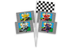 Formula 1 Small Flags - 8 pieces