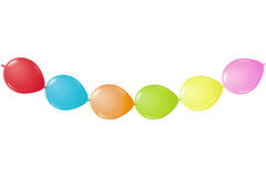Colourful Link Balloons for Balloon Garland - 6 pieces