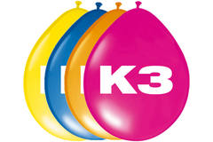 K3 Party Balloons - 8 pieces