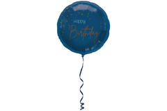 Palloncino Foil Elegant True Blue - 45 cm 2