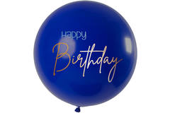 Balloon Elegant True Blue XL - 80cm