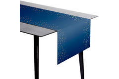 Tischläufer Elegant True Blue - 240x40cm