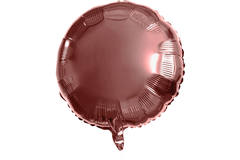 Foil Balloon Round Bronze - 45 cm