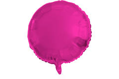 Foil Balloon Round Magenta - 45 cm