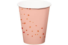 Cups Elegant Lush Blush 350 ml - 8 pieces