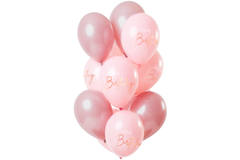 Balony Elegant Lush Blush 33cm - 12szt