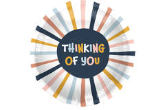 Palloncino foil Thinking of You - 45 cm 1