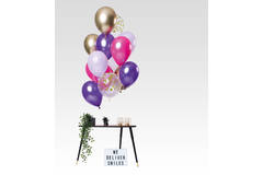 Balloons Purple Posh 33cm - 12 pieces 2