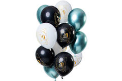 Balloons Anniversary 50 Years 30cm - 12 pieces 1