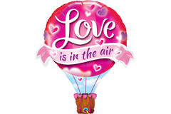 Palloncino foil "Love is in the air" - 107 cm
