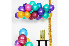 Ballons Shimmer Mix Mehrfarbig 33cm - 50 Stück 6