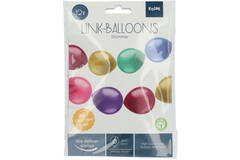 Knoopballonnen voor Ballonnenslinger Shimmer 16cm - 12 stuks 2