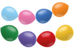 Knoopballonnen voor Ballonnenslinger Color Pop 30cm - 8 stuks