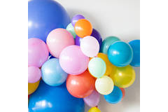 Knoopballonnen voor Ballonnenslinger Rainbow 16cm - 12 stuks 5
