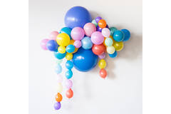 Knoopballonnen voor Ballonnenslinger Rainbow 16cm - 12 stuks 4