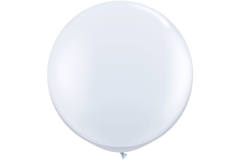 White Balloon XL - 90 cm