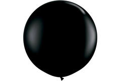 Zwarte ballon XL - 90cm 2