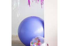 Balloon Cornflower Blue Matt - 78 cm 5