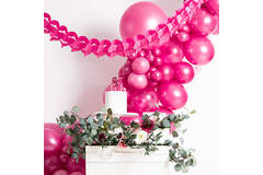 Balloons Radiant Fuchsia Pink Metallic 33cm - 50 pieces 5