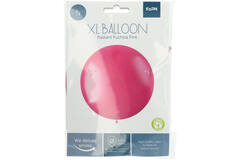 Balloon XL Radiant Fuchsia Pink Metallic - 78 cm 3