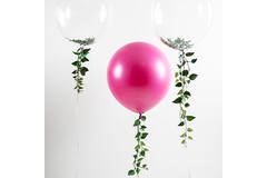 Palloncino XL Radiant Fuchsia Pink Metallic - 78 cm 5