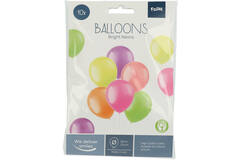 Ballonnen Bright Neons 30cm - 10 stuks 3