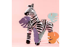 Zebra gonfiabile - 60x55 cm 2