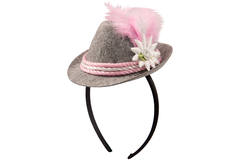 Tiara mini Trilby cappello rosa Festa della birra di ottobre 1