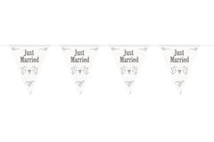 Just Married Bunting Garland