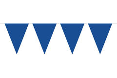 Flag line plain blue - 10mtr 1