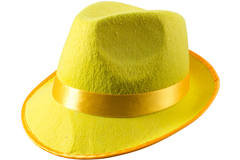 Cappello Trilby giallo fluo 1