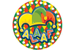 Segnale per porta 3D 'Alaaf' Multicolore - 58cm