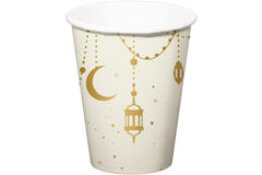 Bicchieri Eid Mubarak 250ml - 8 pezzi