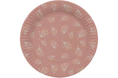 Plates - Blooming Baby Girl - 23 cm - 8 pieces