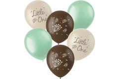 Latex Balloons - Blooming Baby Little One - 33 cm - 6 pieces