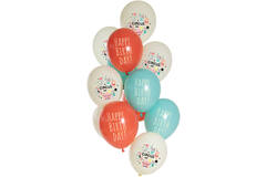 Balloons Birthday Circus 33cm - 12 pieces