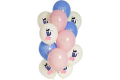 Balloons Birthday Kitty 33cm - 12 pieces