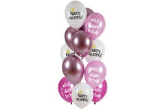 Balloons Party Queen 33cm - 12 pieces