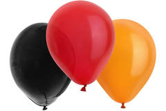 Bomboletta elio BalloonGaz 30 'Halloween' con palloncini e nastro 5