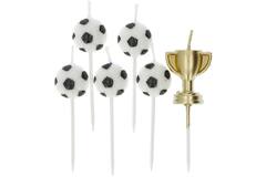 Football Candle Set - 6 pieces 1